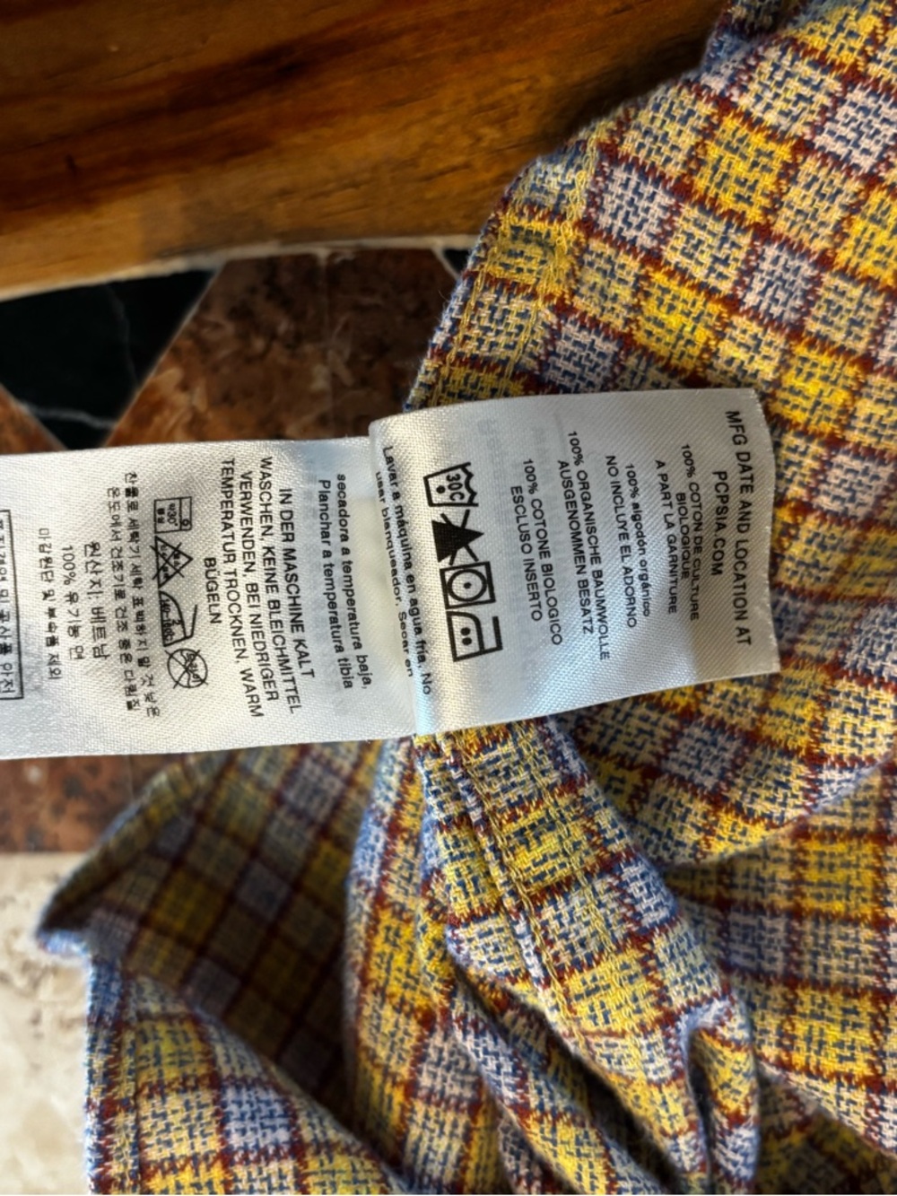 Patagonia Organic Cotton Plaid Button Front Shirt Men’s Medium M Long Sleeve - Picture 9 of 9